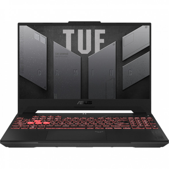 Ноутбук ASUS TUF Gaming 15 FA507NV-LP160 AMD Ryzen 5 7535HS, RAM 16 ГБ, SSD 512 ГБ, NVIDIA GeForce RTX 4060 для ноутбуков (8 Гб), Без системы, (90NR0E85-M00DT0), серый в Грозном