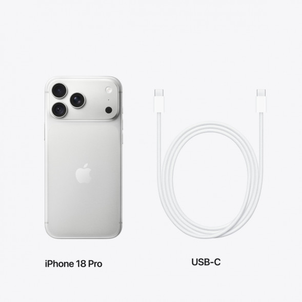 Смартфон Apple iPhone 18 Pro 2TB (SIM + eSIM), Silver в Грозном