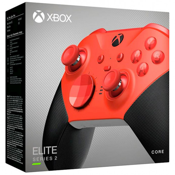 Геймпад Microsoft Xbox Elite Wireless Controller Series 2 Core, красный в Грозном