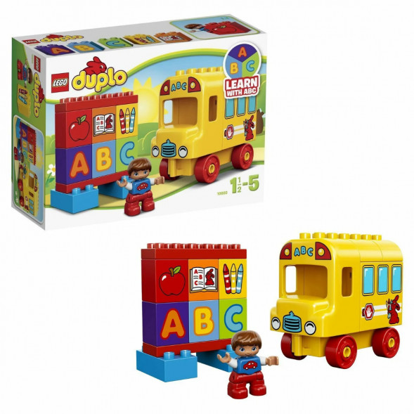 Конструктор LEGO DUPLO 10603 Мой первый автобус в Грозном