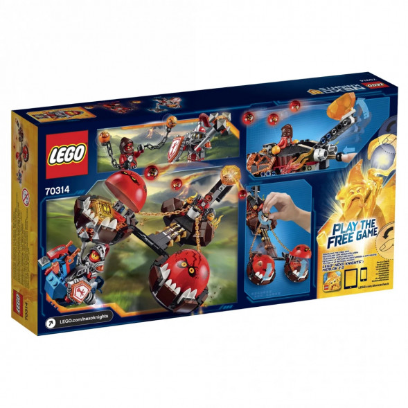 Конструктор LEGO Nexo Knights 70314 Безумная колесница Укротителя в Грозном