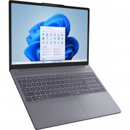 Ноутбук Lenovo IdeaPad Slim 3 15ARP10 (15.3&amp;quot;, 2025, IPS, AMD Ryzen 5 150 3.3ГГц, 6-ядерный, 16ГБ DDR5, 512ГБ SSD, AMD Radeon 660M, без ОС), серый