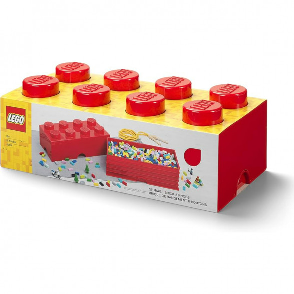 Пластиковый кубик для хранения LEGO Creator 4004, красный в Грозном
