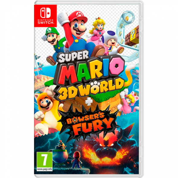 Игра Super Mario 3D World + Bowser&amp;#039;s Fury [Nintendo Switch, русские субтитры] в Грозном