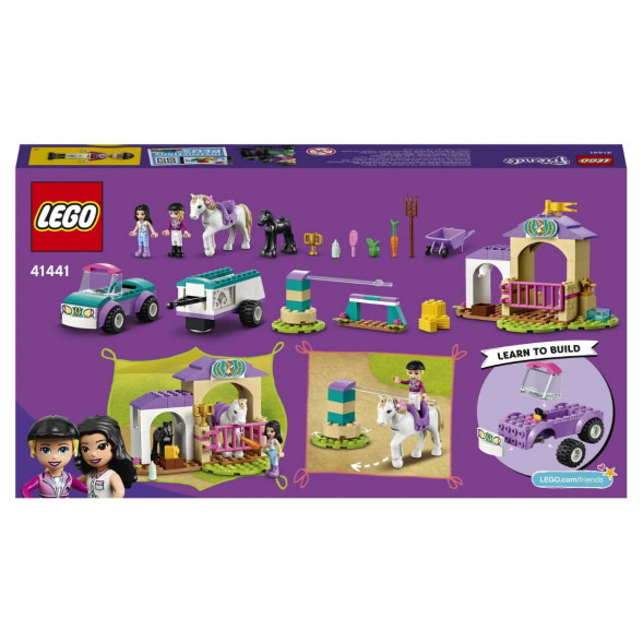 Конструктор LEGO Friends 41441 Тренировка лошади и прицеп для перевозки в Грозном