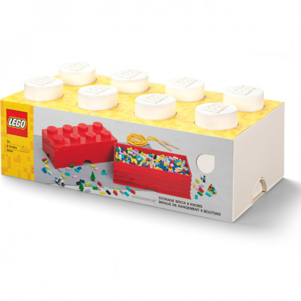 Пластиковый кубик для хранения LEGO Creator 4004, белый в Грозном