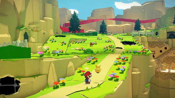 Игра Paper Mario: The Origami King [Nintendo Switch, английская версия] в Грозном