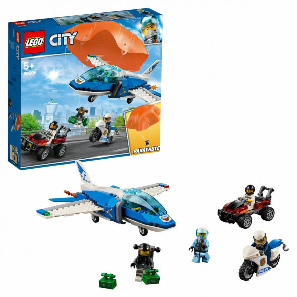 Конструктор LEGO City Police 60208 Воздушная полиция: арест парашютиста в Грозном