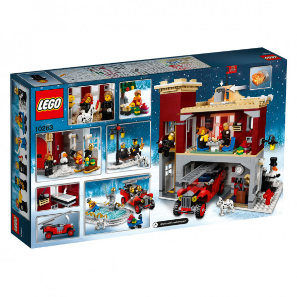Конструктор LEGO Creator 10263 Пожарная часть в зимней деревне в Грозном