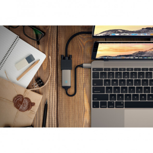 Адаптер Satechi USB Type-C to VGA , Space Gray в Грозном