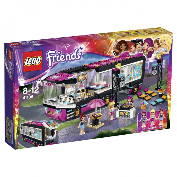 Конструктор LEGO Friends 41106 Поп звезда: гастроли в Грозном