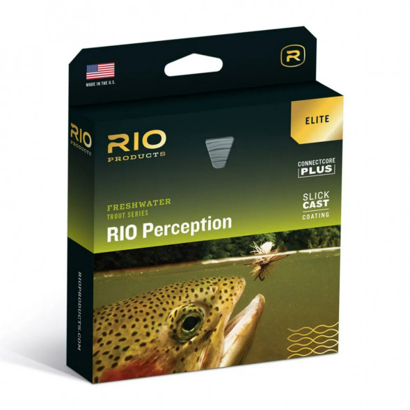Леска RIO Elite Perception WF7F, Green/Camo/Gray в Грозном
