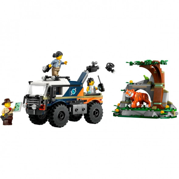 Конструктор LEGO City 60426 Внедорожный грузовик Исследователь джунглей в Грозном