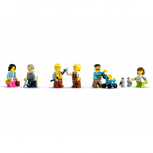 Конструктор LEGO City 60469 Центральный железнодорожный вокзал в Грозном