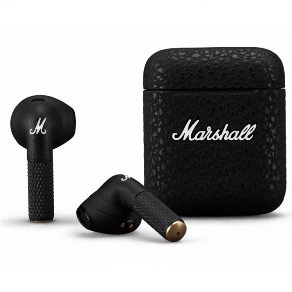 Беспроводные наушники Marshall Minor III, USB Type-C, черный в Грозном