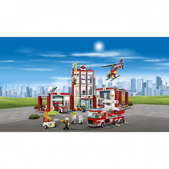 Конструктор LEGO City 60110 Пожарная часть в Грозном
