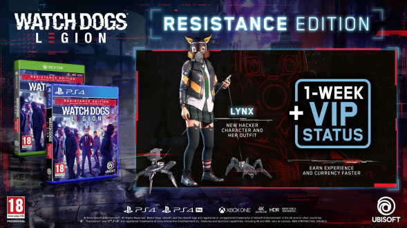 Игра Watch Dogs: Legion. Resistance Edition [PS4, русская версия] в Грозном