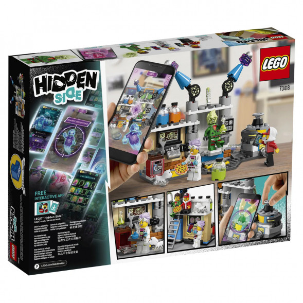 Конструктор LEGO Hidden Side 70418 Лаборатория призраков в Грозном