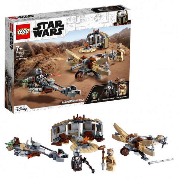 Конструктор LEGO Star Wars 75299 Испытание на Татуине в Грозном