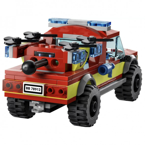 Конструктор LEGO City Fire 60319 Пожарная бригада и полицейская погоня в Грозном
