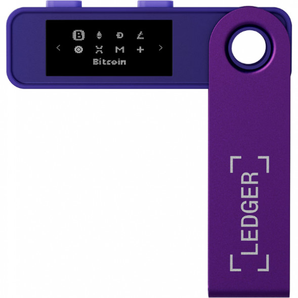 Криптокошелек Ledger Nano S Plus 1 шт., Purple Amethyst в Грозном