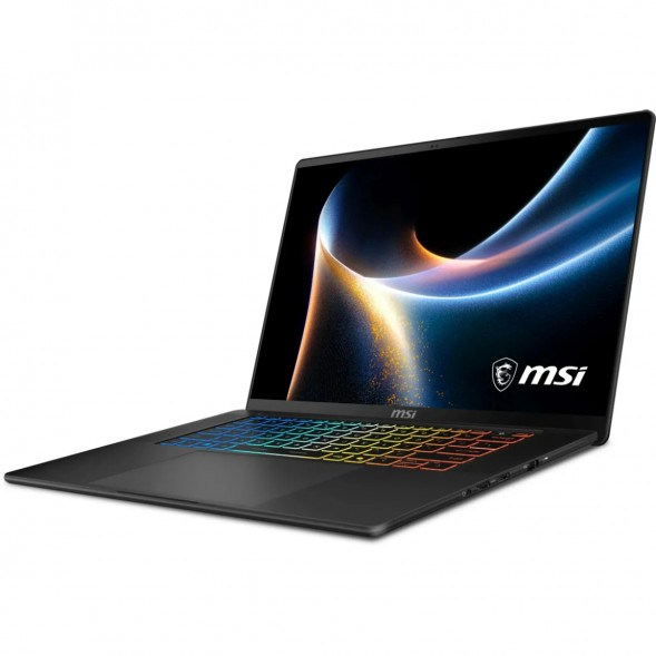 Ноутбук MSI Stealth 16 AI+ B3WI-012RU (16&amp;quot;, OLED, Intel Core Ultra 9 386H 2.1ГГц, 16 ядер, 32ГБ DDR5, 1ТБ SSD, NVIDIA GeForce RTX 5080, Windows 11 Home), черный в Грозном