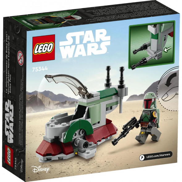 Конструктор LEGO Star Wars 75344 Космический корабль Бобы Фетта в Грозном