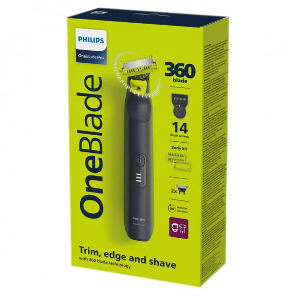 Триммер Philips QP6542/15 OneBlade 360 Pro Face + Body в Грозном