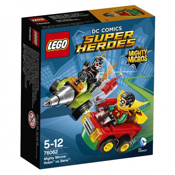 Конструктор LEGO Super Heroes 76062 Робин против Бэйна в Грозном