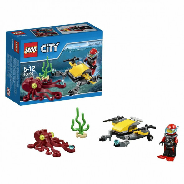 Конструктор LEGO City Deep Sea Explorers 60090 Глубоководный скутер в Грозном