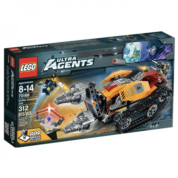 Конструктор LEGO Ultra Agents 70168 Добыча алмазов в Грозном