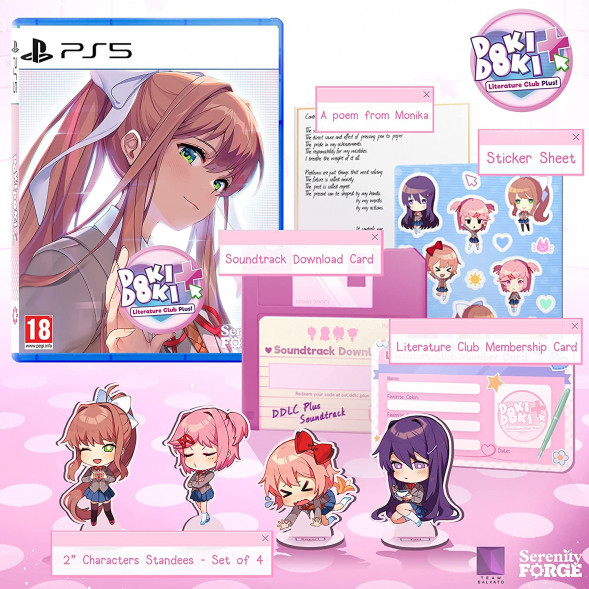 Игра Doki Doki Literature Club Plus! [PS5, русские субтитры] в Грозном