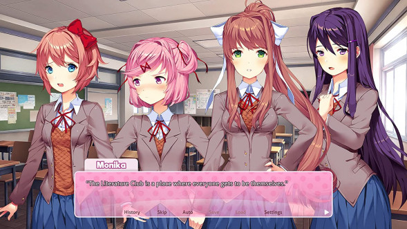 Игра Doki Doki Literature Club Plus! [PS5, русские субтитры] в Грозном