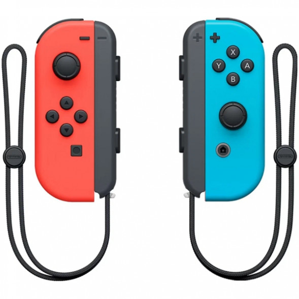 Геймпад Nintendo Switch Joy-Con controllers Duo, красный/синий в Грозном