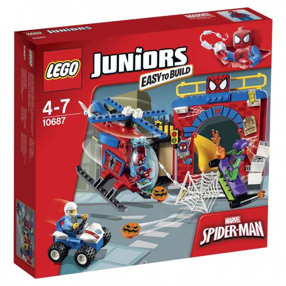 Конструктор LEGO Juniors 10687 Убежище Человека-паука в Грозном