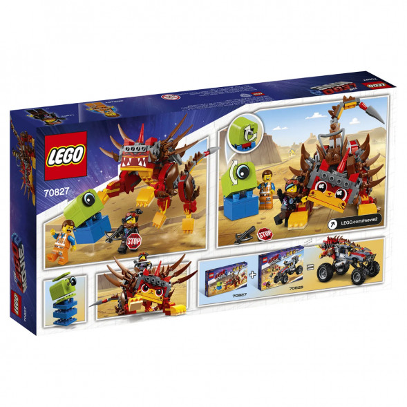 Конструктор LEGO Movie 70827 Ультра-Киса и воин Люси в Грозном