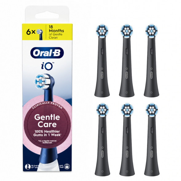 Сменные насадки Oral-B iO Gentle Care, 6 штук в Грозном