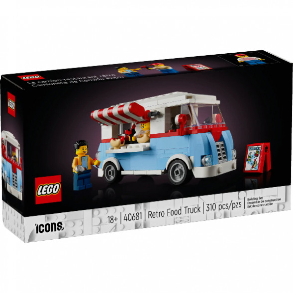 Конструктор LEGO Icons 40681 Ретро фуд трак в Грозном