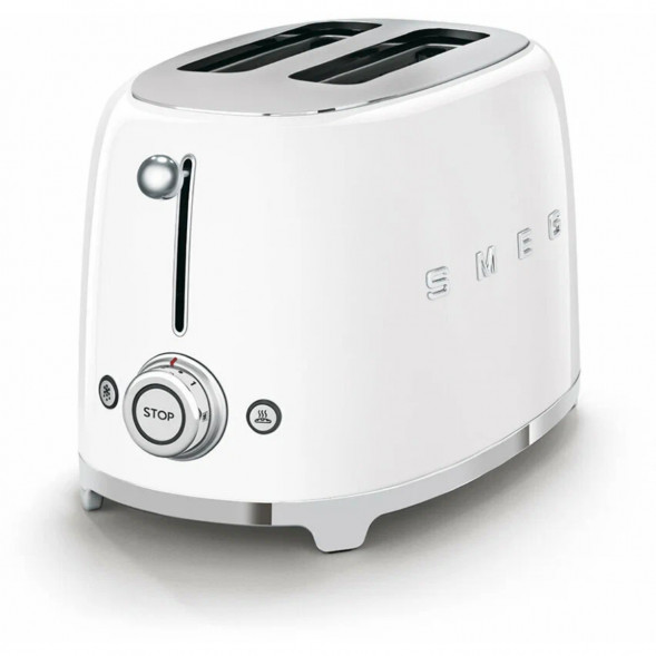 Тостер Smeg TSF01WHEU, белый в Грозном