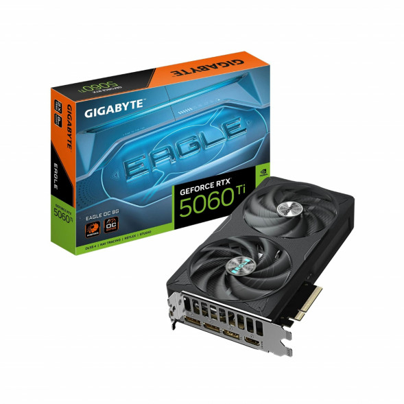 Видеокарта GIGABYTE GeForce RTX 5060 TI EAGLE OC 8G (GV-N506TEAGLE OC-8GD) в Грозном