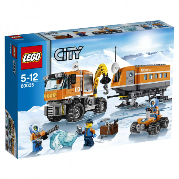 Конструктор LEGO City 60035 Передвижная арктическая станция в Грозном