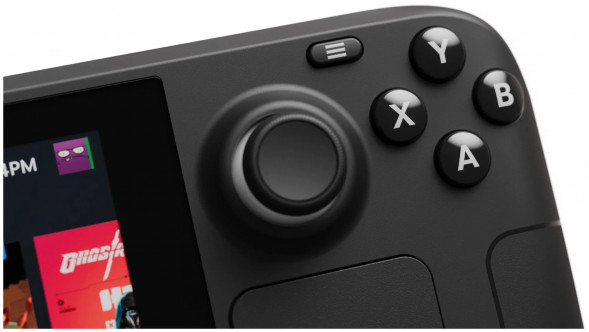 Игровая приставка Valve Steam Deck 64 ГБ SSD, черный в Грозном