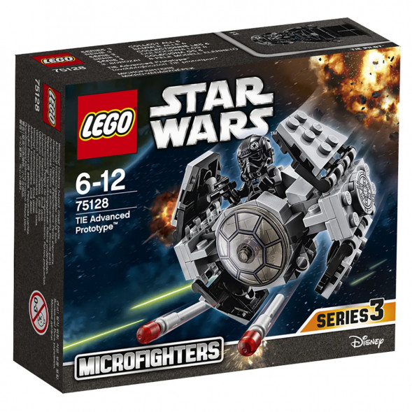 Конструктор LEGO Star Wars 75128 Усовершенствованный прототип истребителя TIE в Грозном