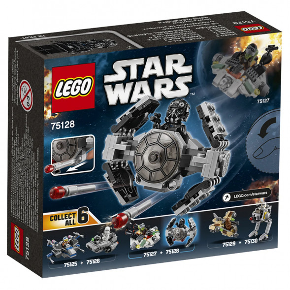 Конструктор LEGO Star Wars 75128 Усовершенствованный прототип истребителя TIE в Грозном