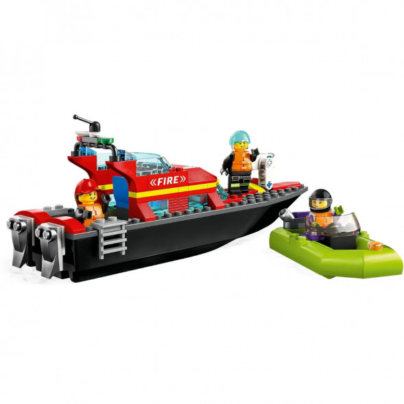 Конструктор LEGO City 60373 &amp;quot;Пожарно-спасательная лодка&amp;quot;, 144 деталей в Грозном