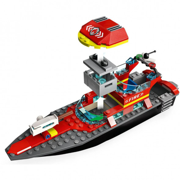 Конструктор LEGO City 60373 &amp;quot;Пожарно-спасательная лодка&amp;quot;, 144 деталей в Грозном