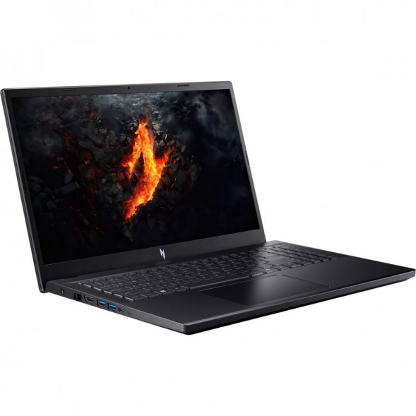 Ноутбук Acer Nitro V 15 ANV15-52-92DD (15.6&amp;quot;, IPS, Intel Core i9 13900H 2.6ГГц, 14 ядер, 16ГБ DDR5, 512ГБ SSD, NVIDIA GeForce RTX 5060 - 8 ГБ, без ОС), черный в Грозном