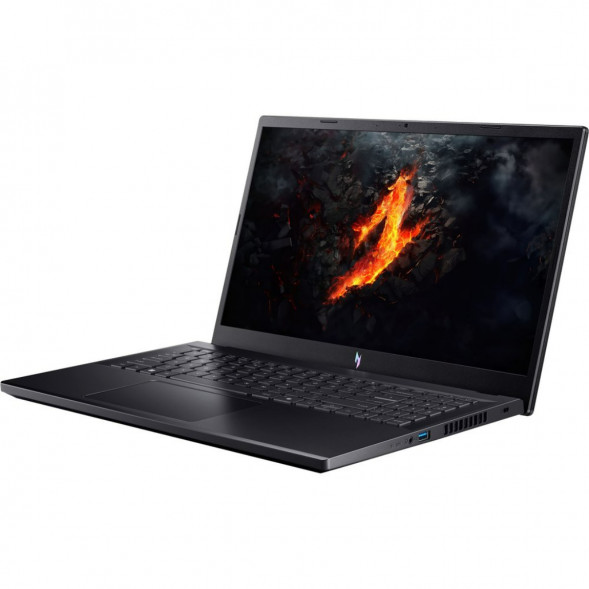 Ноутбук Acer Nitro V 15 ANV15-52-92DD (15.6&amp;quot;, IPS, Intel Core i9 13900H 2.6ГГц, 14 ядер, 16ГБ DDR5, 512ГБ SSD, NVIDIA GeForce RTX 5060 - 8 ГБ, без ОС), черный в Грозном