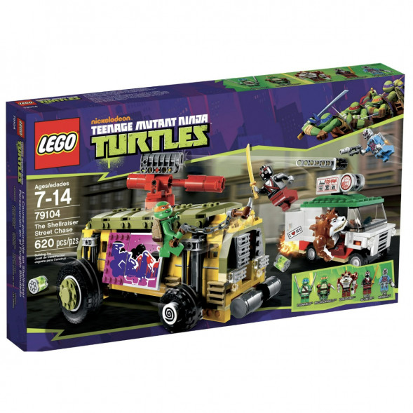 Конструктор Lego 79104 Teenage Mutant Ninja Turtles Погоня на панцирном танке в Грозном