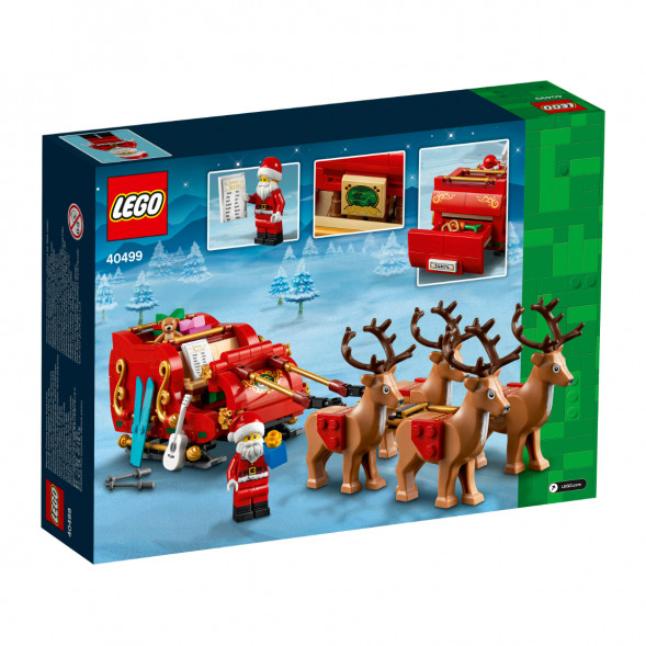 Конструктор LEGO Коллекционные наборы 40499 Сани Деда Мороза в Грозном